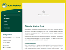 Tablet Screenshot of hanswendel.cz